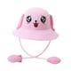 thumbnail image 2 of Sombrero de pescador con visera y orejas de conejo para niñas Rosa, 2 of 9