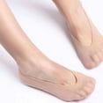 thumbnail image 2 of 3-9 Pairs No Show Socks Women Nylon Ultra Low Cut Non-Slip Thin Liner Socks Invisible Hidden Socks for Flats, 2 of 6