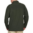 thumbnail image 3 of Propper Men’s I.C.E. Performance Long Sleeve Polo Shirt-Dark Green,Sizes Upto 8XL, Breathable, Moisture-Wicking, Pen Pocket, Sunglass Loop, 3 of 8