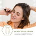 thumbnail image 4 of Cinta para el pelo para mujer, bufanda de seda para el cuello, bolso de mano, herramienta para peinar el cabello, 4 of 5