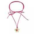 thumbnail image 4 of QQTDFG Beach Party Floral Collar Summer Flower Necklace New Floral Choker-7, 4 of 9