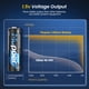 thumbnail image 3 of Pilas AA recargables Mupoer, 4 unidades, 1,5 V, 3000 mAh, 3 of 7