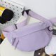 thumbnail image 4 of Bolso De Pecho Bolso de pecho para mujer de viaje informal Color sólido Simple para viajes Deportes (Púrpura), 4 of 8