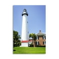 thumbnail image 1 of Gango Home Decor Contemporary Saint Simons Lighthouse II by Alan Hausenflock (Printed on Paper); One 24x36in Fine Art Paper Giclee Print, 1 of 3
