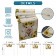 thumbnail image 6 of Sunflower Pig Table Runner 70 Inches, Summer Eucalyptus Retro Linen Texture Bed Runner Dresser Scarves Tabletop for Indoor Outdoor Parties/Ceremony/Banquet, 13" x 70", 6 of 9