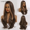 thumbnail image 2 of Long Wavy Synthetic Wigs - Heat Resistant, 2 of 22