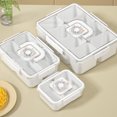 thumbnail image 4 of EastVita Large Snack Box, Divided Serving Tray with Lid, Charcuteries Container for Portable Snack Platters, Clear Organizer for Candy Building Blocks Nuts Snacks, 4 of 8