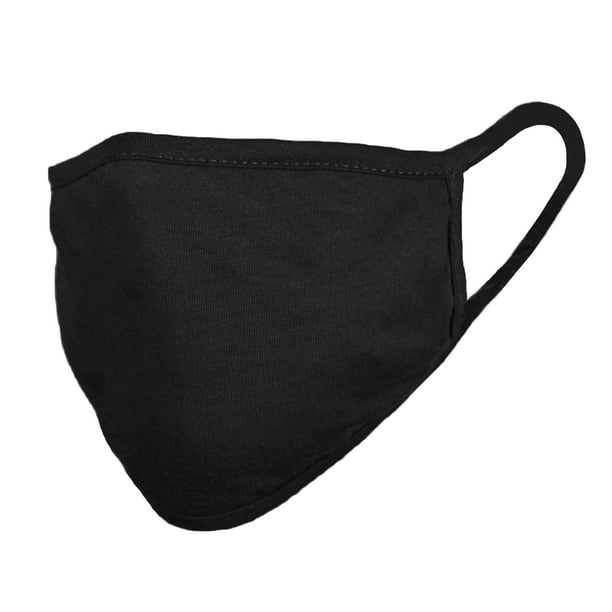 DALIX - DALIX Premium Cotton Cloth Mask Reuseable Washable in Black ...