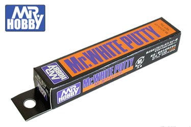 GSI Creos MR. Hobby Mr White Putty for Modeling Gundam 25g Tube