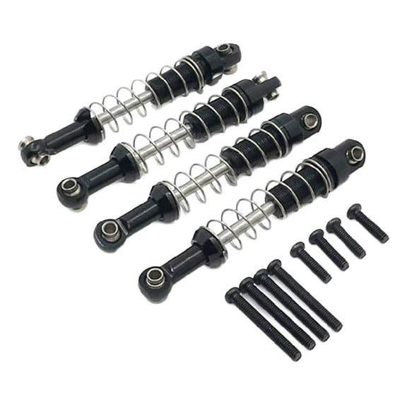 4*  Alloy RC Car Shock Absorber  Model Car DIY Replacement For WPL (C14 C24 )