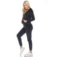 thumbnail image 2 of White Mark Women's 2 Piece Velour Tracksuit Set, 2 of 5