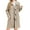 Beige-1, variant on Pea Coats For Women Elegant 2025 Single Breasted Mid Length Wool Coat Long Sleeve Lapel Collar Overcoat Winter