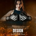 thumbnail image 2 of ATERCEL Boxing Gloves，Training Gloves for Men and Women,  Black, 2 of 7