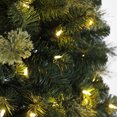 thumbnail image 3 of Home Heritage Cashmere 5' Artificial Half Christmas Tree Prelit LED Lights, 3 of 9