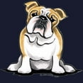 thumbnail image 3 of CafePress - Cute English Bulldog Sweatshirt (Dark) - Classic Crew Neck Sweatshirt, 3 of 4