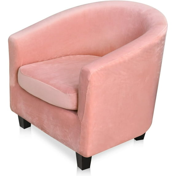 LINLIN Tub Chair Covers, Stretch Tub Chair Cover, Couch Covers Removable Furniture Protector for Living Room
