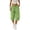 Green, variant on Womens Hiking Capri Pants Lightweight Quick Dry Casual Fall Adjustable Drawstring Elastic Waist Baggy Ruched Hem Cropped Trousers with Pockets