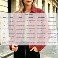 thumbnail image 3 of uublik Womens Faux Suede Jackets Red Long Sleeve Casual Button Down Motorcycle Coats Trendy Fall Clothes, 3 of 7