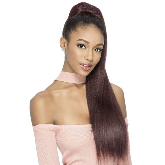 POCKET BUN ROSE | Heat Resistant Synthetic 28" Extension (Honeycomb Base)