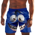 thumbnail image 4 of CHENge Mens Swim Trunks 2xl Big and Tall Retro Athletic Solid Color Quick Dry Surf Board Shorts with Pockets Anti-Chafe Beach Shorts Bathing Suits, 4 of 4