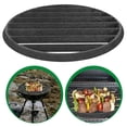 thumbnail image 1 of FELTECHELECTR Pièces de Grille de Foyer Grille Ronde de Gril 1 Pcs pour Gestion des Cendres de Gril Usage Extérieur, 1 of 8