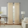 thumbnail image 2 of Waverly Serendipity Pinch Pleat Back Tab Light Filtering Curtain Panel, 50" x 84", 2 of 5