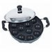 thumbnail image 2 of TABAKH Bright AppamPatra Paniyaram Non Stick Pan with Stainless Steel Lid, 2 of 2