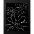 thumbnail image 2 of Urban Epiphany 12x14 Black Modern Framed Museum Art Print Titled - Black White Succulents Set of 2, 2 of 5