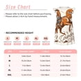 thumbnail image 3 of Fotbe Cowboy Riding Horse Vestido de Dormir para Niñas de 3 a 10 Años, Mangas Cortas, Estilo Princesa, Pijama Camisón con Mangas Voladas-X-Large, 3 of 6