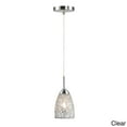 thumbnail image 4 of Woodbridge Lighting Venezia 5-Light Glass Cluster Pendant in Nickel/Mosaic Amber, 4 of 5
