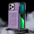 thumbnail image 3 of Allytech Apple iPhone 14 Pro Max Case, iPhone 14 Pro Max Wallet Cover, PU Leather RFID Blocking Cards Slots Flip Cover Kickstand Shockproof Protective Wallet Case for Apple iPhone 14 Pro Max -Purple, 3 of 7