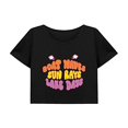 thumbnail image 1 of Camiseta corta de verano suave con cuello redondo para mujer, para viajes, deportes, viajes de trabajo, regalo para mujer S, 1 of 7