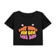 thumbnail image 1 of Top corto para mujer, camisa de cuello redondo sencilla y ligera de verano para uso diario femenino L, 1 of 7