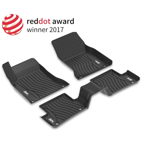 3W Floor Mats for Mercedes Benz GLC (20162020) All Weather Heavy