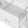thumbnail image 2 of ModFusion 2-Drawer, 4-Metal Drawer Handle A4 Legal Letter, Lateral Wood Cabinet with Charging Hub Station, White, 2 of 10