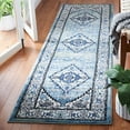 thumbnail image 3 of SAFAVIEH Vintage Hamadan Qiana Oriental Runner Rug, Blue Green/Ivory, 2'3" x 8', 3 of 9