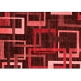 thumbnail image 1 of Ahgly Company Indoor Rectangle Oriental Red Modern Area Rugs, 2' x 4', 1 of 4