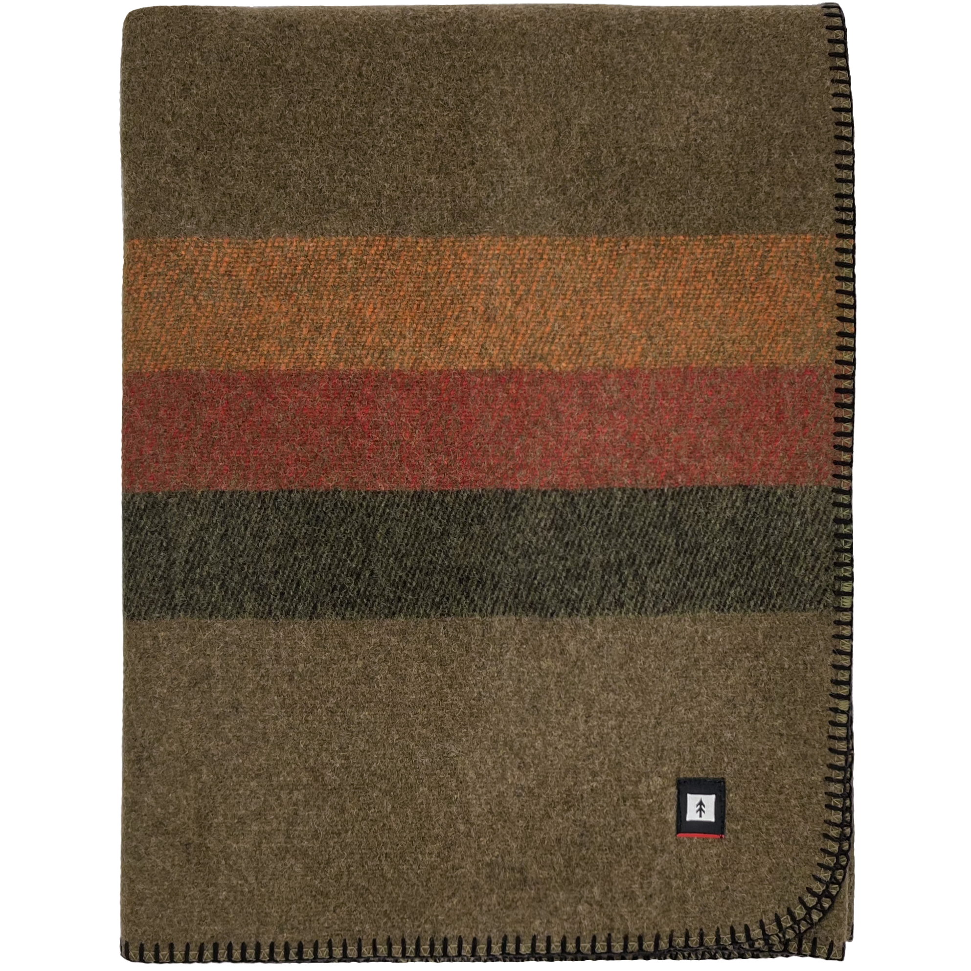 EKTOS 100 Wool Blanket, 66" x 90", Wool Camping Blankets, Hunting