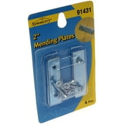 Symmetry Zinc Plated 2" Mending Brace with Screws