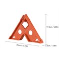 thumbnail image 2 of TFixol 4 PCS Stackable Paint Rack Door Spray Painting Stand Interior Exterior Doors Trim Kitchen Cabinet Door Drying Racks Riser Support, 2 of 7