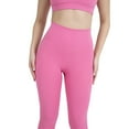 thumbnail image 6 of YITTY Active Women's UltraLuxe High-Waist Pocket Legging, Athleisure, 4-Way-Stretch, Beach Party, S, Capri | 19" Inseam, 6 of 7