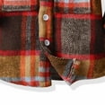 thumbnail image 6 of Edvintorg 3Months-10Years Little Boys Flannel Shirt Coat And Jacket Autumn Toddlers Plaid Long Sleeve Tops Children Outwear Kids Boys Winter Jacket, 6 of 6