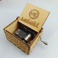 thumbnail image 1 of 古典雕刻手摇式木制音乐盒木质八音盒复古雕花跨境货源批发定as the picture Deng Xun unisex, 1 of 2