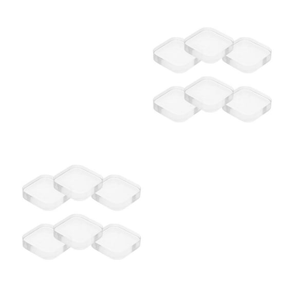 Worgeous 12 pcs  Fridge Door Stopper Wall Protector Door Stopper Wall Protector Door Stops Wall Protectors From Door Knobs Door Bumper Cabinet Door Bumper