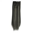 thumbnail image 2 of Fashion Hair Long Clip In Hair Extensions Full Head Straight Wig, 2 of 4