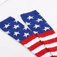 thumbnail image 6 of Women American Flag Thigh High Stockings Star Stripes Design Over Knee Socks, 6 of 10