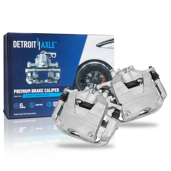 Detroit Axle - Front Left & Right Brake Calipers w/Bracket Replacement for Chevrolet Cruze Orlando Trax Volt Buick Encore Verano