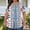 Blue, variant on FAHXNVB Women's Plus Size Crewneck T-Shirts Short Sleeve Soft Cotton Floral Print Pleated Tees Tops Spring Summer Fashion Comfortable Loose Shirts,L,Black