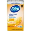 Dial Antibacterial Deodorant Bar Soap, Advanced Clean, Gold, 4 oz, 8 Bars