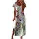 thumbnail image 1 of Vestido largo con estampado floral bohemio para mujer Fridja  qw1361, 1 of 5